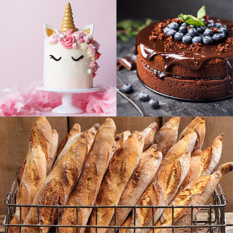 Pains et gâteaux populaires en ligne